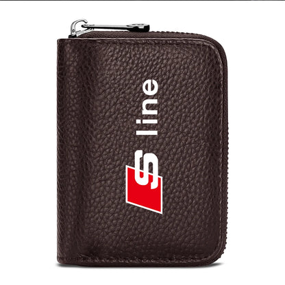A. Car Leather Mini Wallet