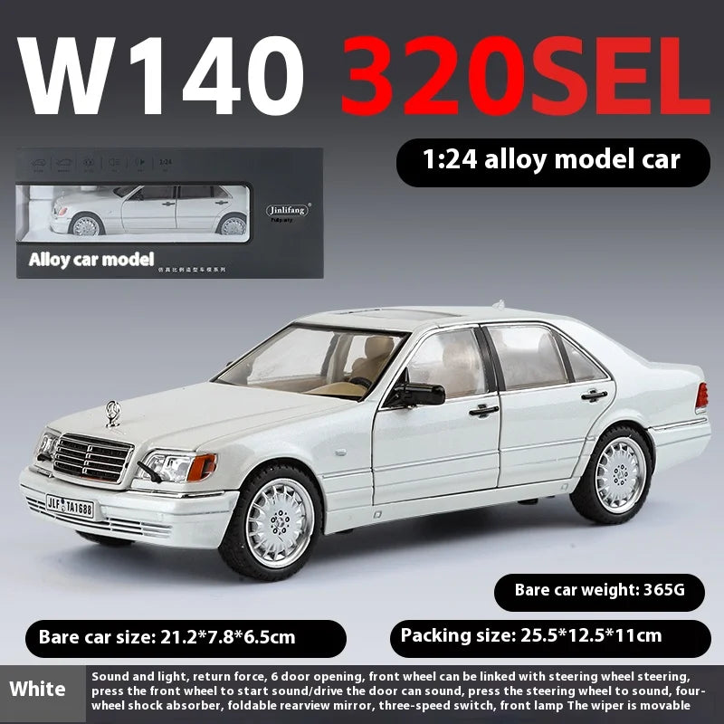 Classic Luxury Sedan Diecast Model