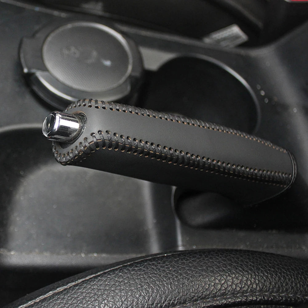PU Leather Car Gears Handbrake Cover