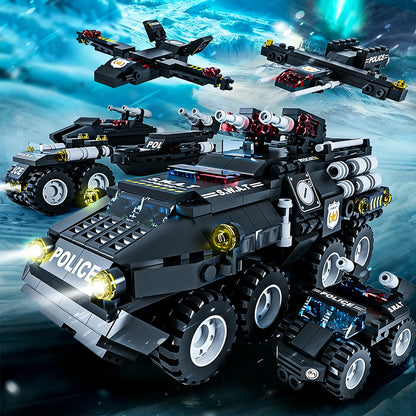 Military Police Building Block Set