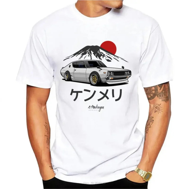Skyline Car Cotton Shirt