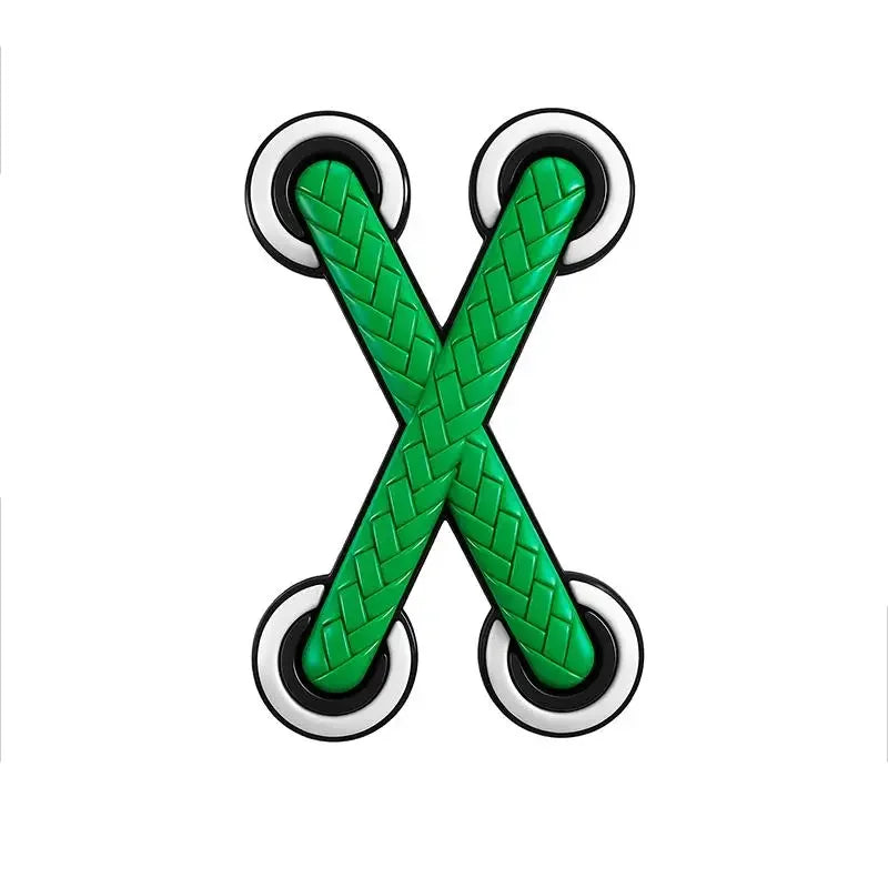Cross Shoelace Car Decal | Vinyl Vehicle Sticker