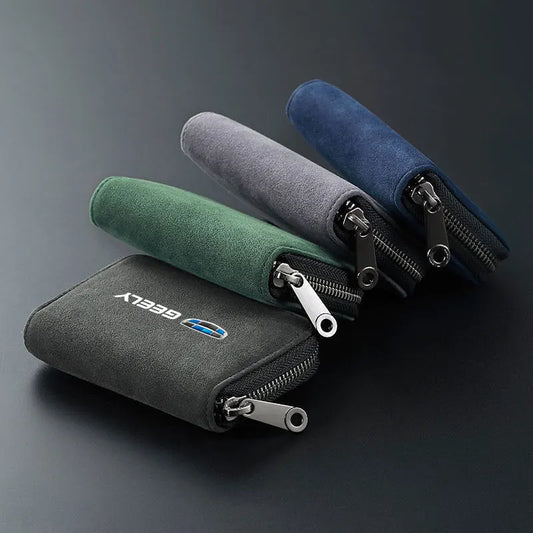 Car Door Storage Pocket Organizer – PU Leather Card Holder