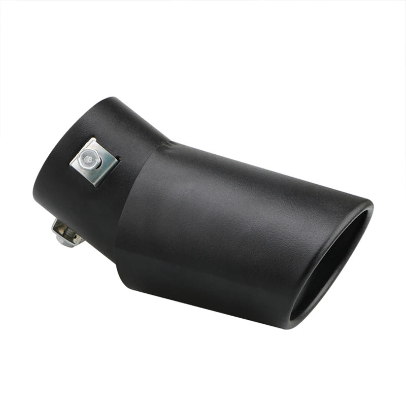 Stainless Steel Exhaust Muffler Tip - 2.5" Inlet Chrome & Color Finish