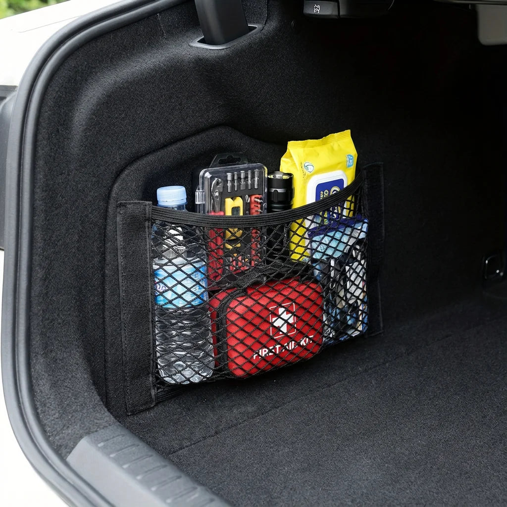2Pcs Heavy Duty Car Trunk Organizer