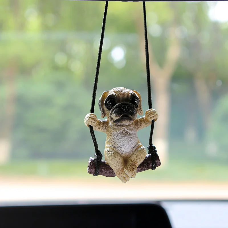 Bulldog Pendant Rearview Mirror