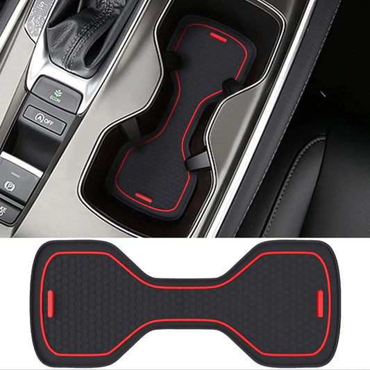 Silicone Car Cup Holder Anti-Slip Coaster Insert - Dustproof Protective Pad