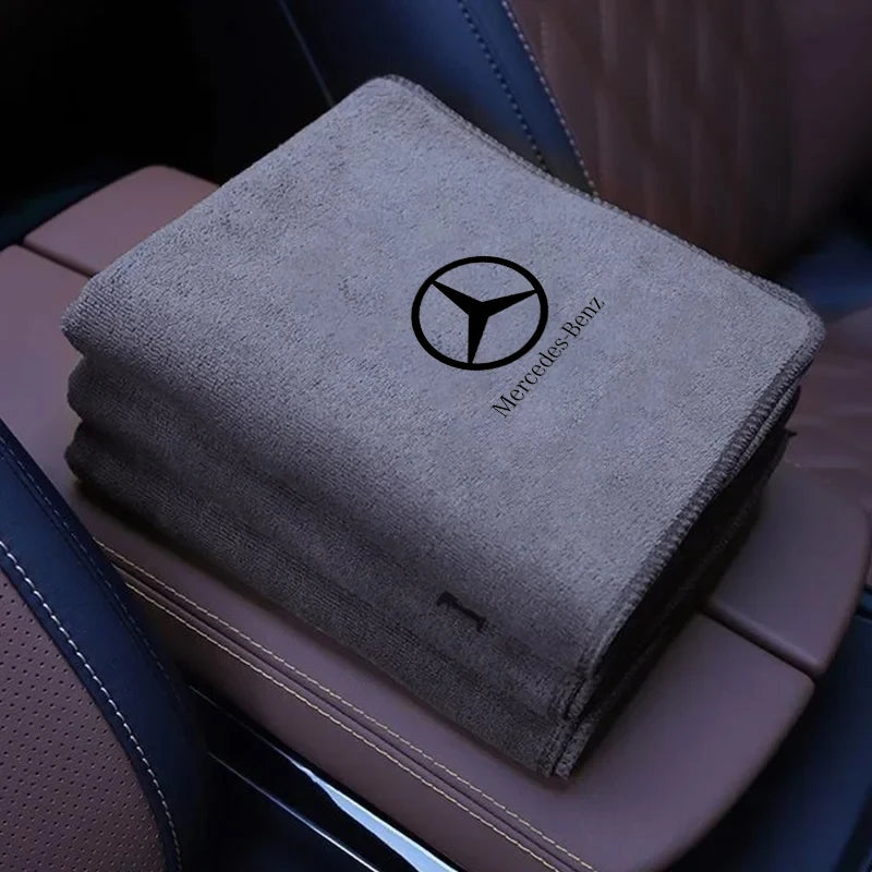 Car Microfiber Cleaning & Drying Towel – Suede 30x60cm