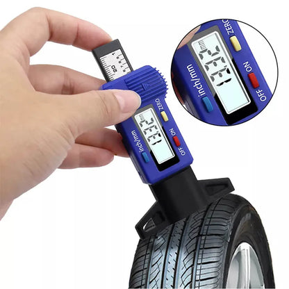 Digital Tire Tread Depth Gauge – Tyre Wear Detector (3 Colors)
