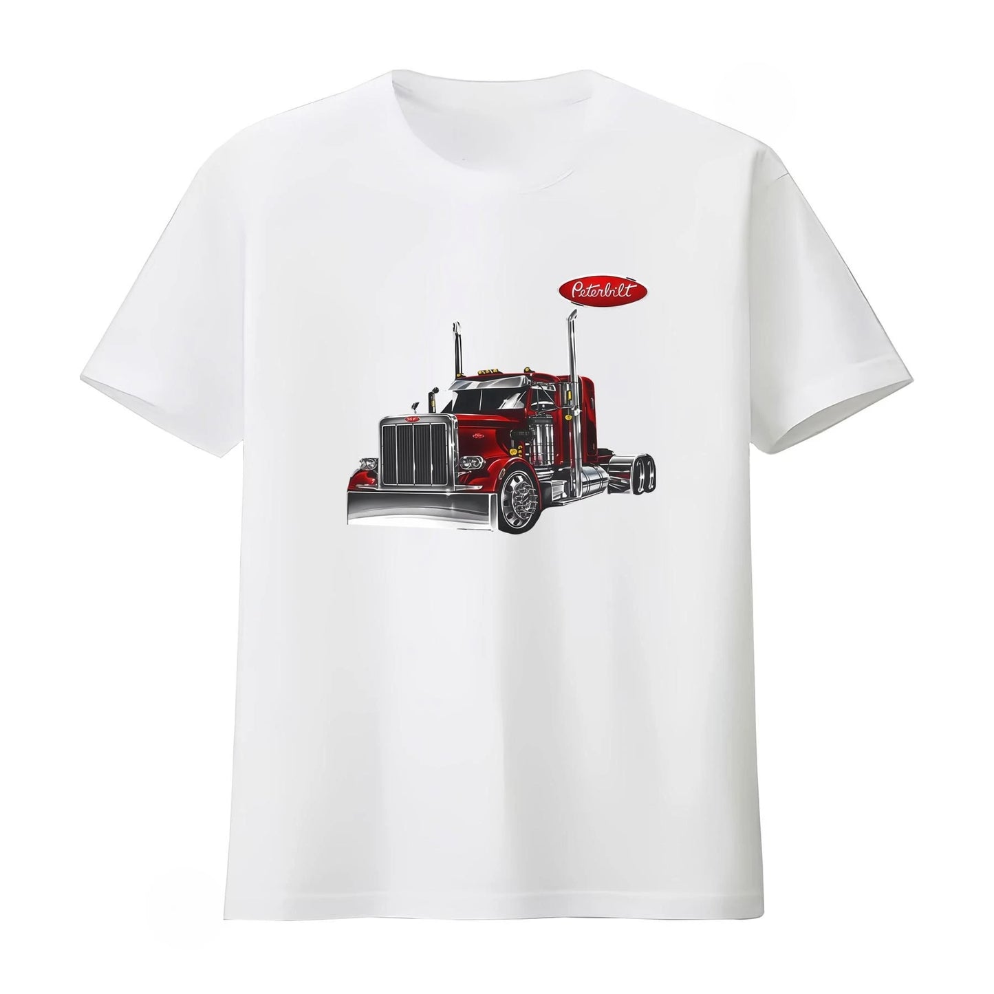 Trucker Graphic Cotton T-Shirt | Casual Streetwear Unisex Tee