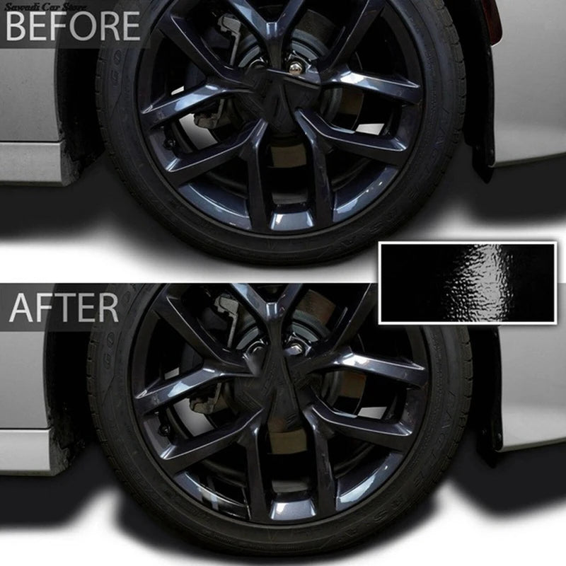 Reflective Car Wheel Hub Decal Stickers – 6 Pcs Rim Decals