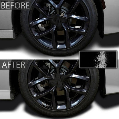 Reflective Car Wheel Hub Decal Stickers – 6 Pcs Rim Decals