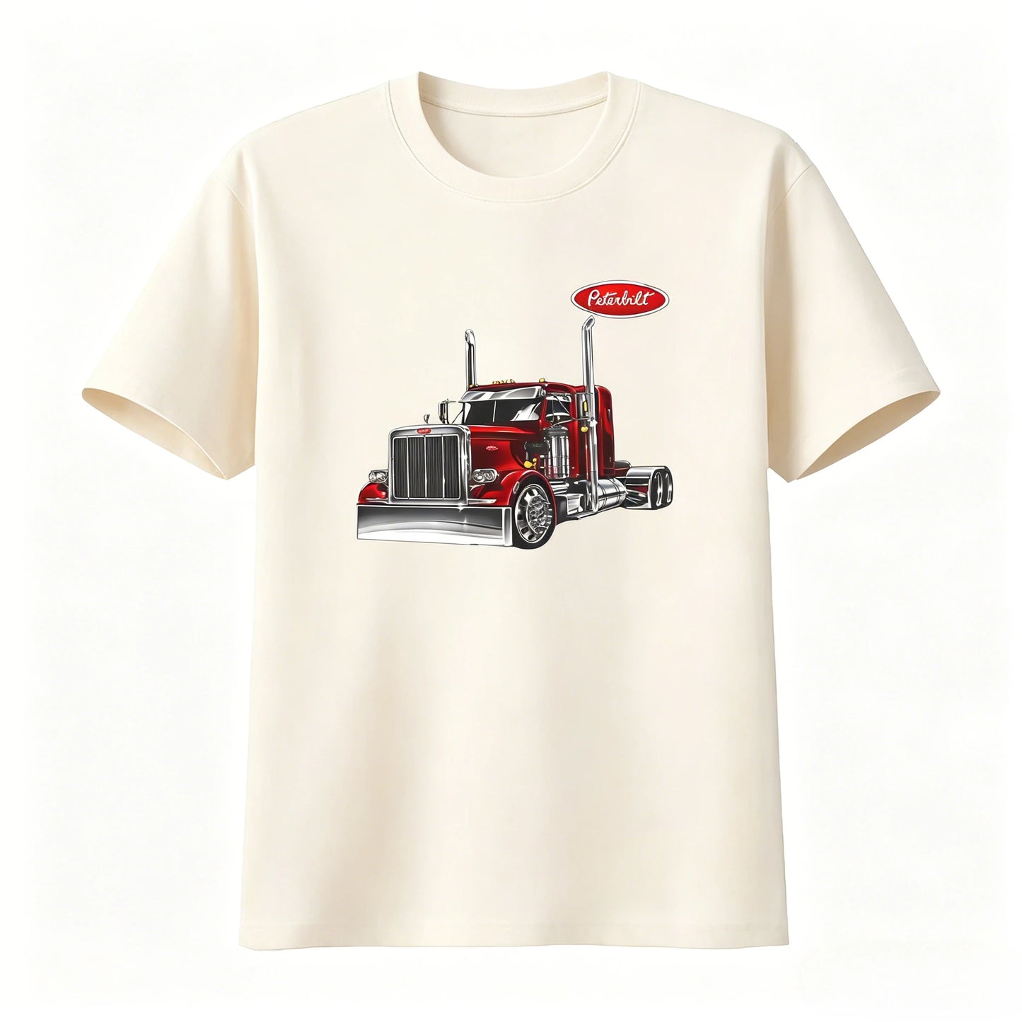 Trucker Graphic Cotton T-Shirt | Casual Streetwear Unisex Tee