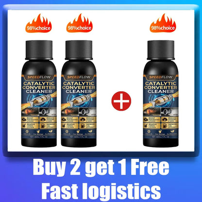 Catalytic Converter Cleaner – Carbon & Sludge Removal, Engine Boost (Buy 2 Get 1 Free)