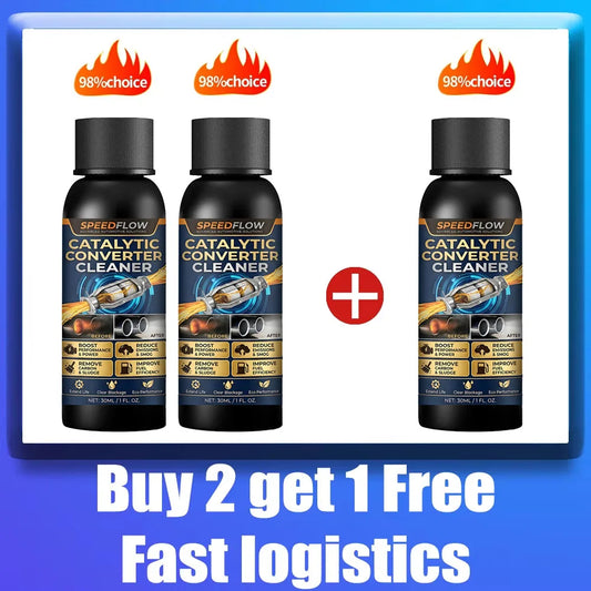 Catalytic Converter Cleaner – Carbon & Sludge Removal, Engine Boost (Buy 2 Get 1 Free)
