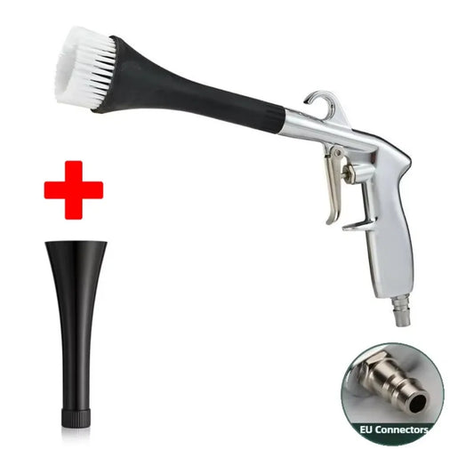 1. Pistola di Pulizia Pneumatica Multifunzione ad Alta Pressione Compressore d'Aria Portatile Soffiatore per Polvere Strumento di Manutenzione Dettaglio Interni Auto