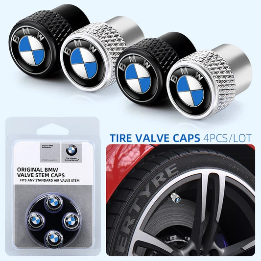 Aluminum Tire Valve Stem Caps – M Sport & Anniversary Edition (Set of 4)