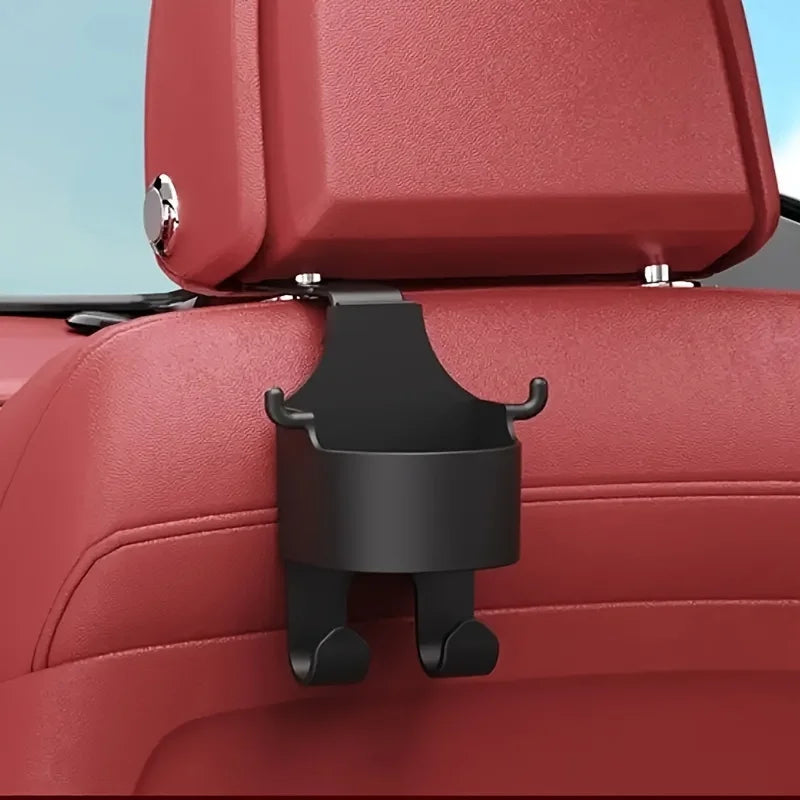 Seat Back Hook and Cup Holder