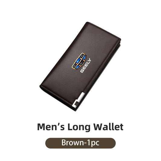 Men's Long Wallet Card Holder – Multi-Pocket Clutch Bag
