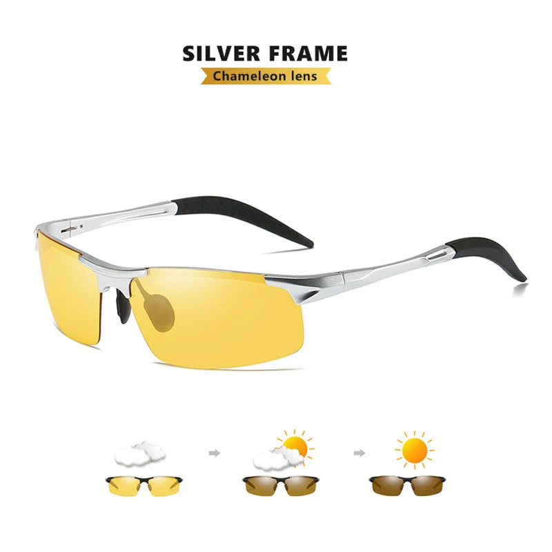 Photochromic Night Vision Driving Glasse