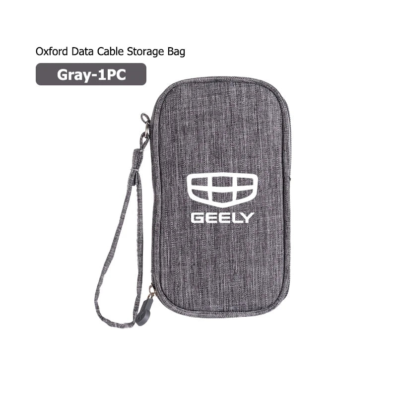 Car Oxford Cloth Cable Storage Bag – Portable Organizer