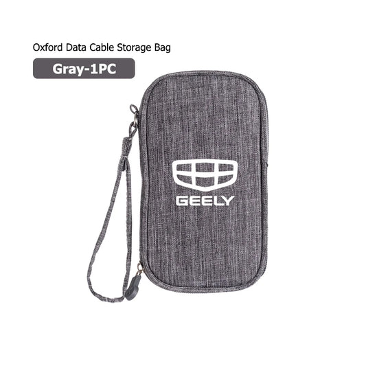 Car Oxford Cloth Cable Storage Bag – Portable Organizer