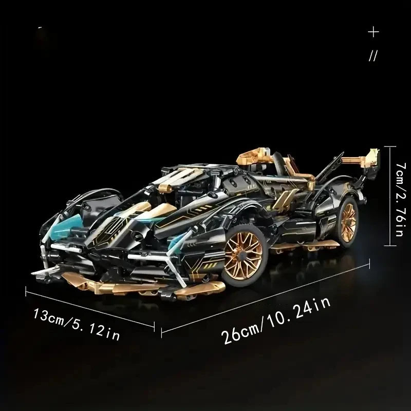 Building Block Car 1690pcs