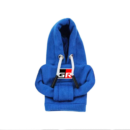 JDM Hoodie Gear Shift Boot Cover – Red, Blue & Black