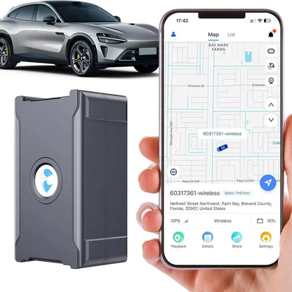 Portable GPS Tracker – Real-Time Vehicle Tracking & Anti-Theft (5m Accuracy)