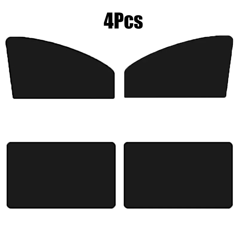 Magnetic Car Sun Shade – UV Protection Window Curtain for Cars