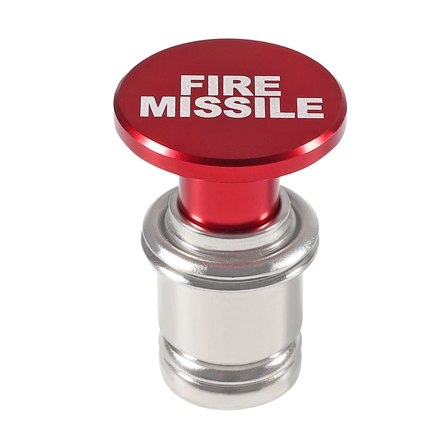Aluminum Car Cigarette Lighter Button – 12V Universal Replacement