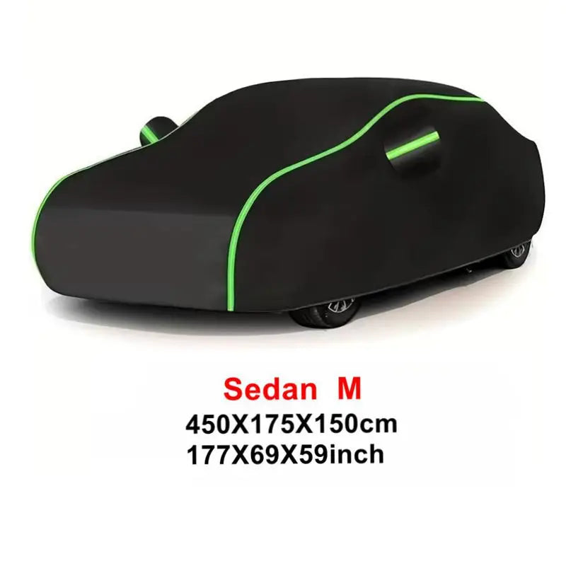 Universal Car Covers With Reflective Strip