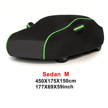 Universal Car Covers With Reflective Strip
