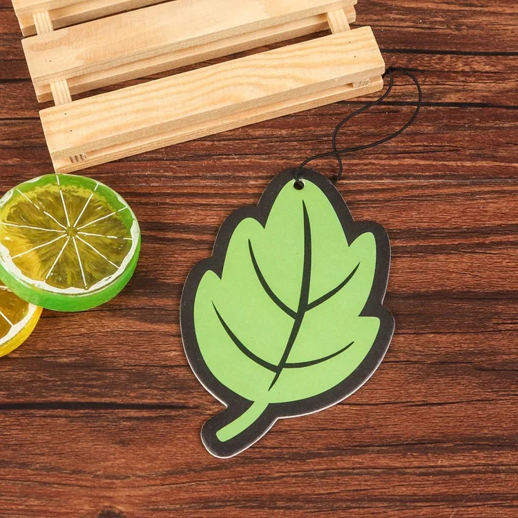 Leaf-Shaped Hanging Car Air Freshener