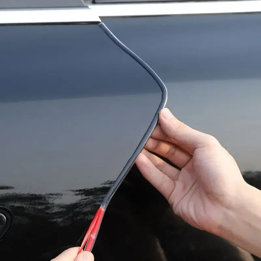 Car Door Edge Guard Strip – 5M U-Shape Rubber Protector