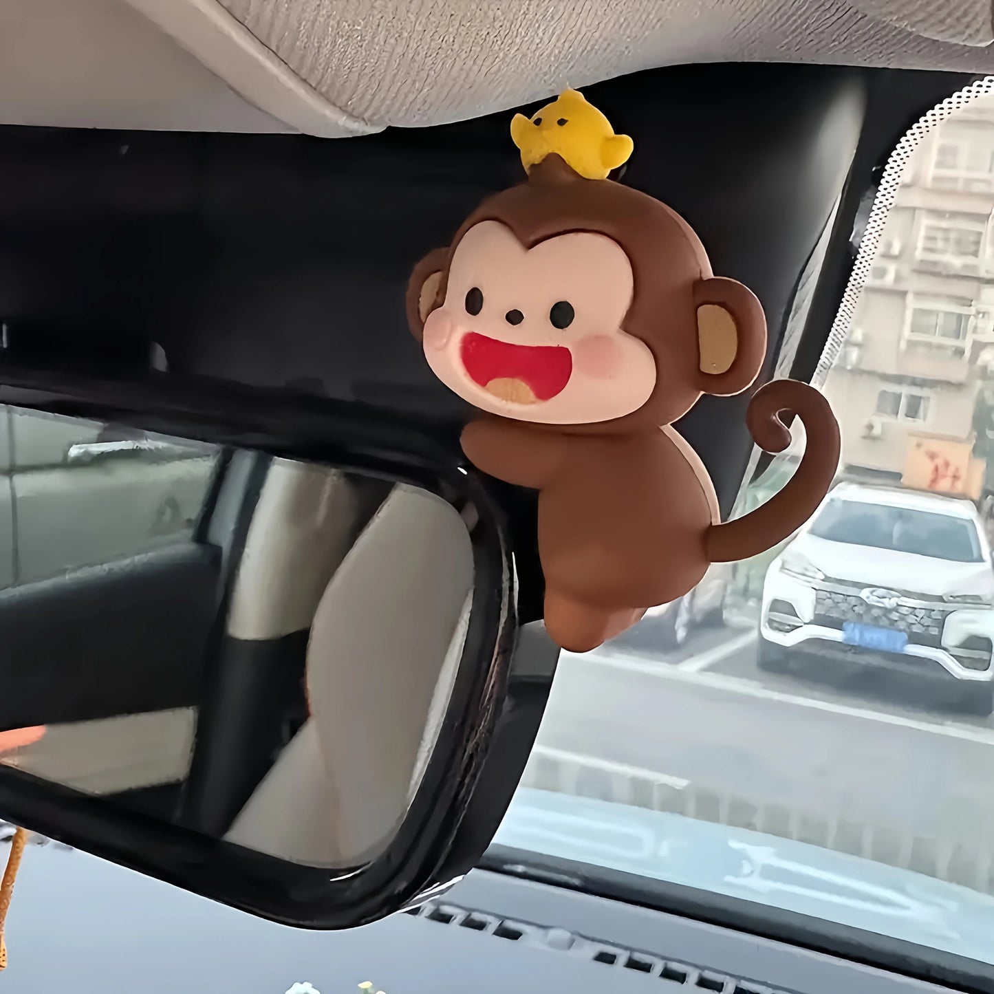 Cute Mini Monkey Car Pendant