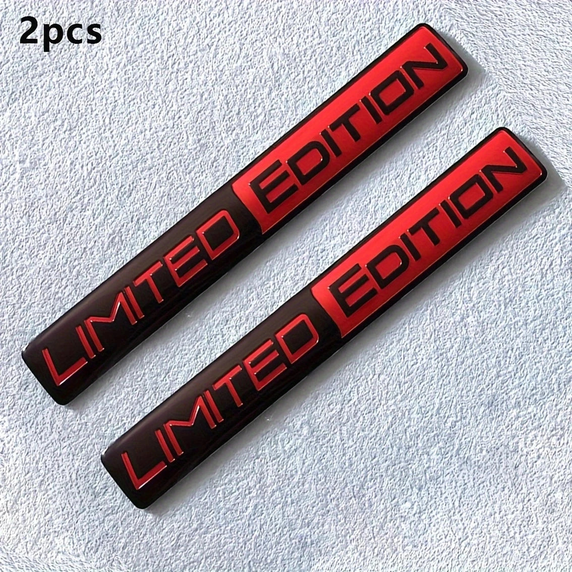 3D Metal Racing Sport Emblem Badge Sticker – 2 Pcs Car & Moto Decal