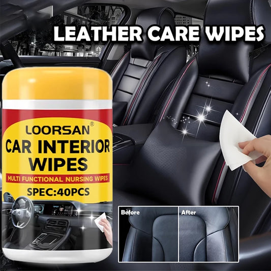 Car Interior Wipes – 40pcs