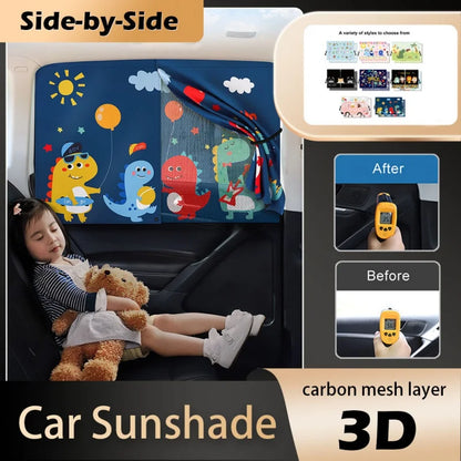 Magnetic Car Window Sun Shade