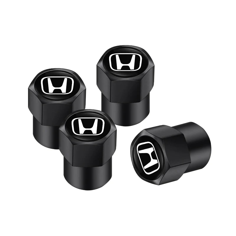 4PCS H Theme Tire Valve Caps