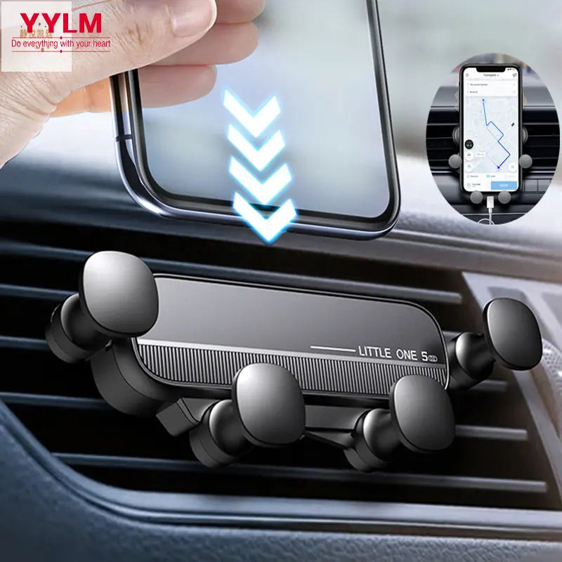Gravity Air Vent Phone Mount - Universal GPS Stand