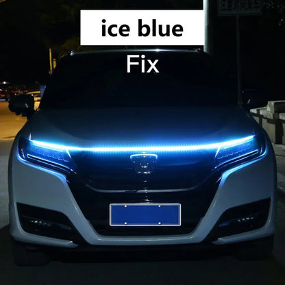 12V LED Car Hood Ambient Strip Light – DRL Daytime Running Light