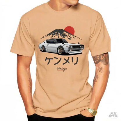 Skyline Car Cotton Shirt