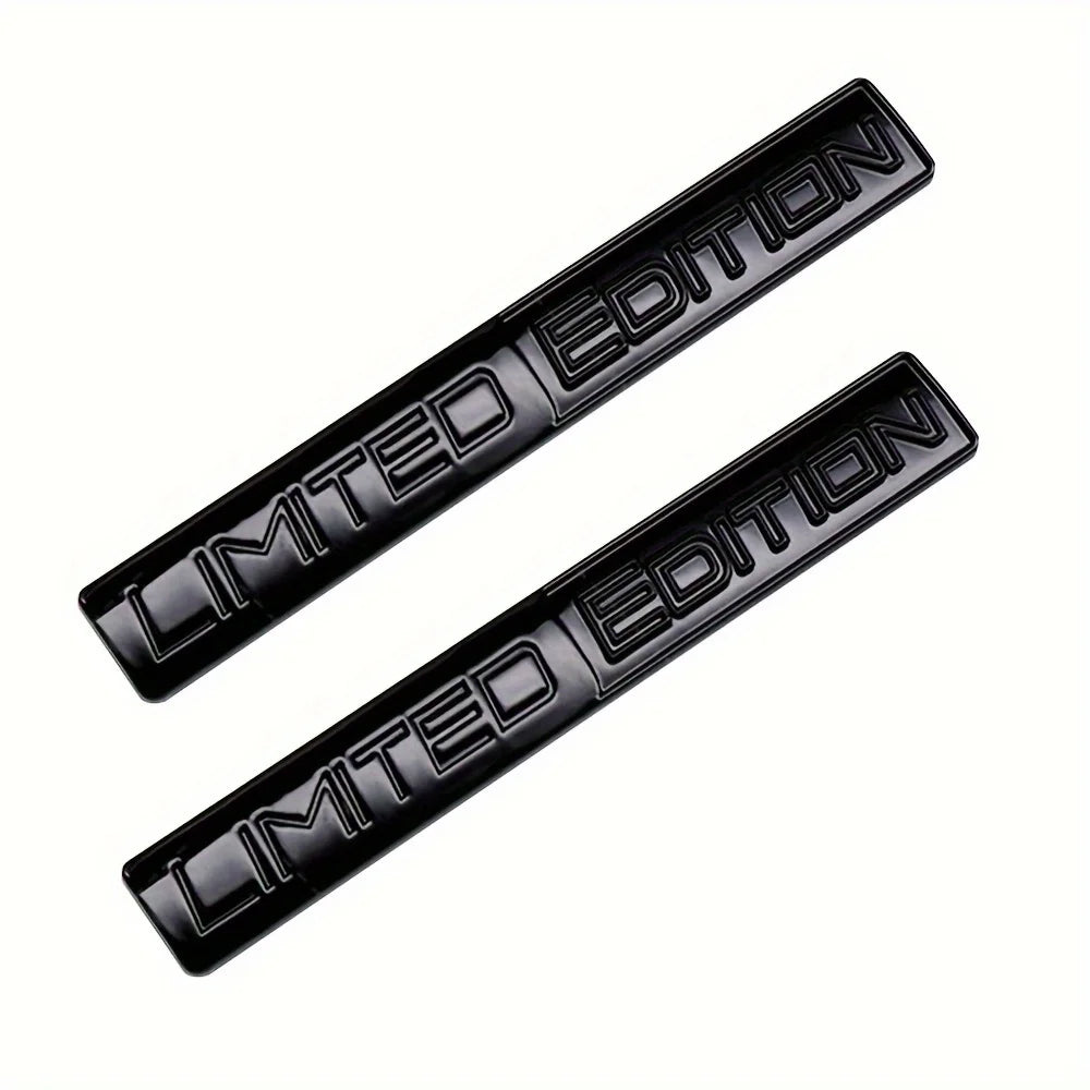 3D Metal Racing Sport Emblem Badge Sticker – 2 Pcs Car & Moto Decal