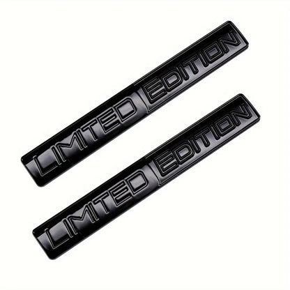3D Metal Racing Sport Emblem Badge Sticker – 2 Pcs Car & Moto Decal