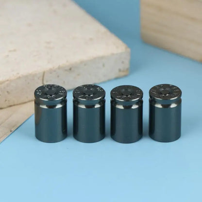 Aluminum Alloy Tire Valve Stem Caps Set of 4 | Universal Fit