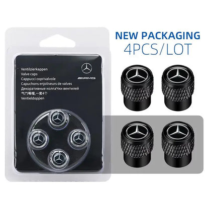 Premium Tire Valve Stem Caps – Decorative Design | Set of 4 | 6 Styles