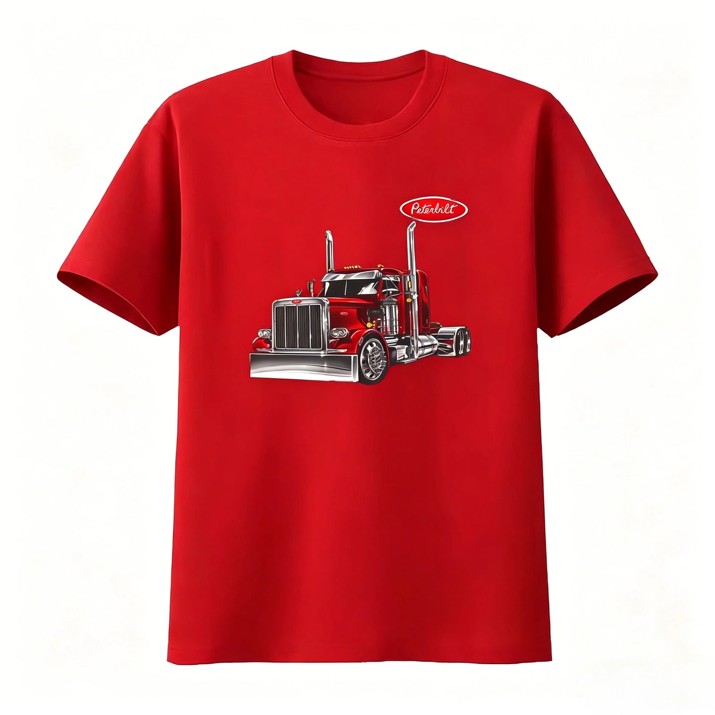 Trucker Graphic Cotton T-Shirt | Casual Streetwear Unisex Tee