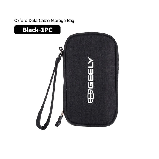 Car Travel Data Cable Storage Bag – Portable Organizer