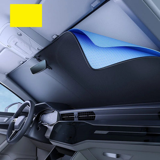 Car Windshield Sunshade – UPF2000+ | 99.95% UV Block | Keeps Car 19°C Cooler